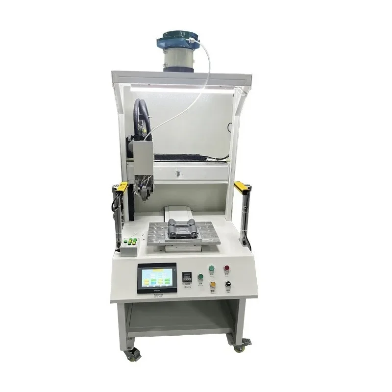 Nut automatic embedding hot melt machine, copper nut pressing heat automatic
