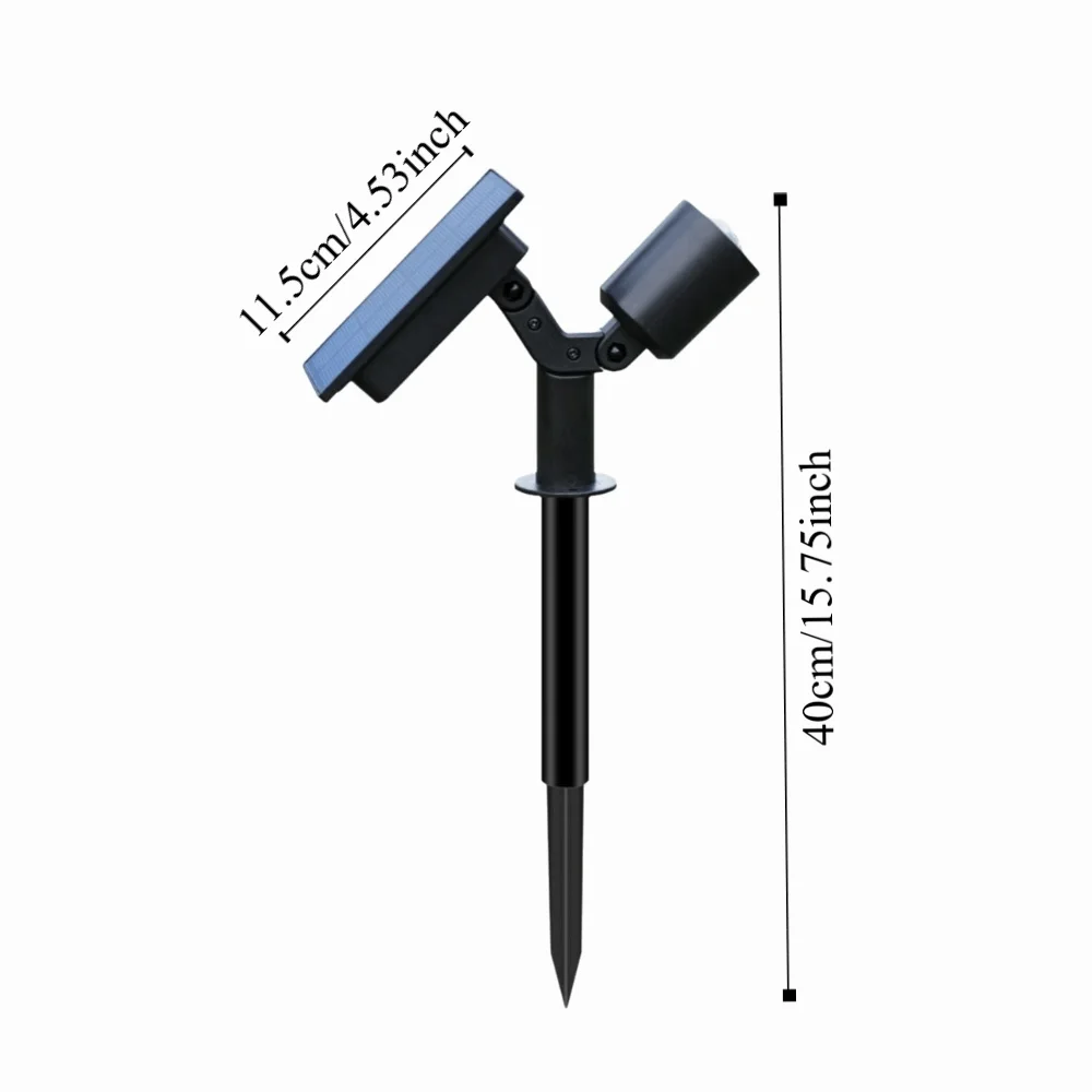 مصباح شمسي مقاوم للماء 0.2 وات مصدر ضوء LED مصباح حديقة ضوء أبيض يعمل بالطاقة الشمسية/ضوء دافئ LED ضوء خارجي