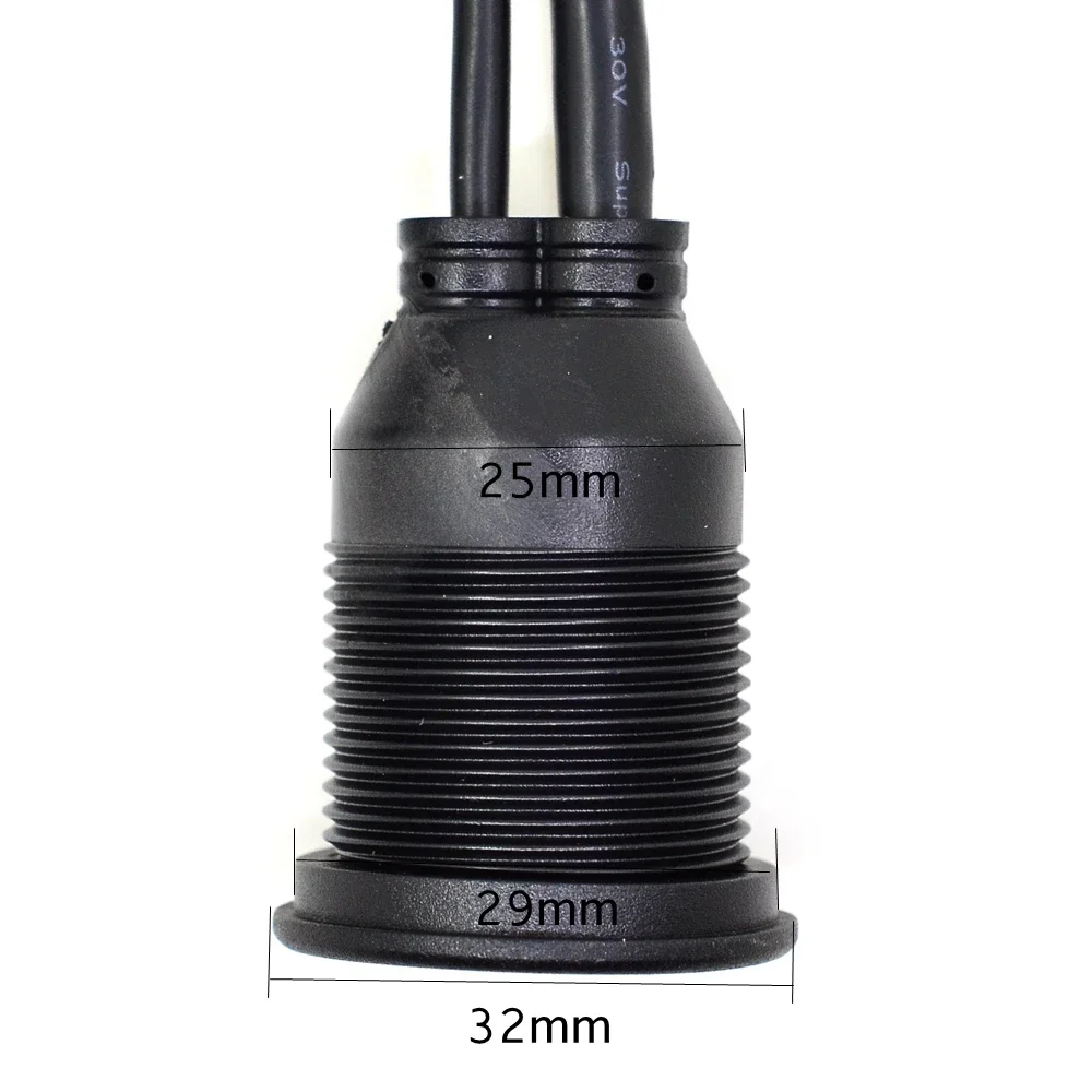 Cavo da incasso per pannello di prolunga USB HDMI AUX da 3 piedi per auto, barca e moto, 1 m