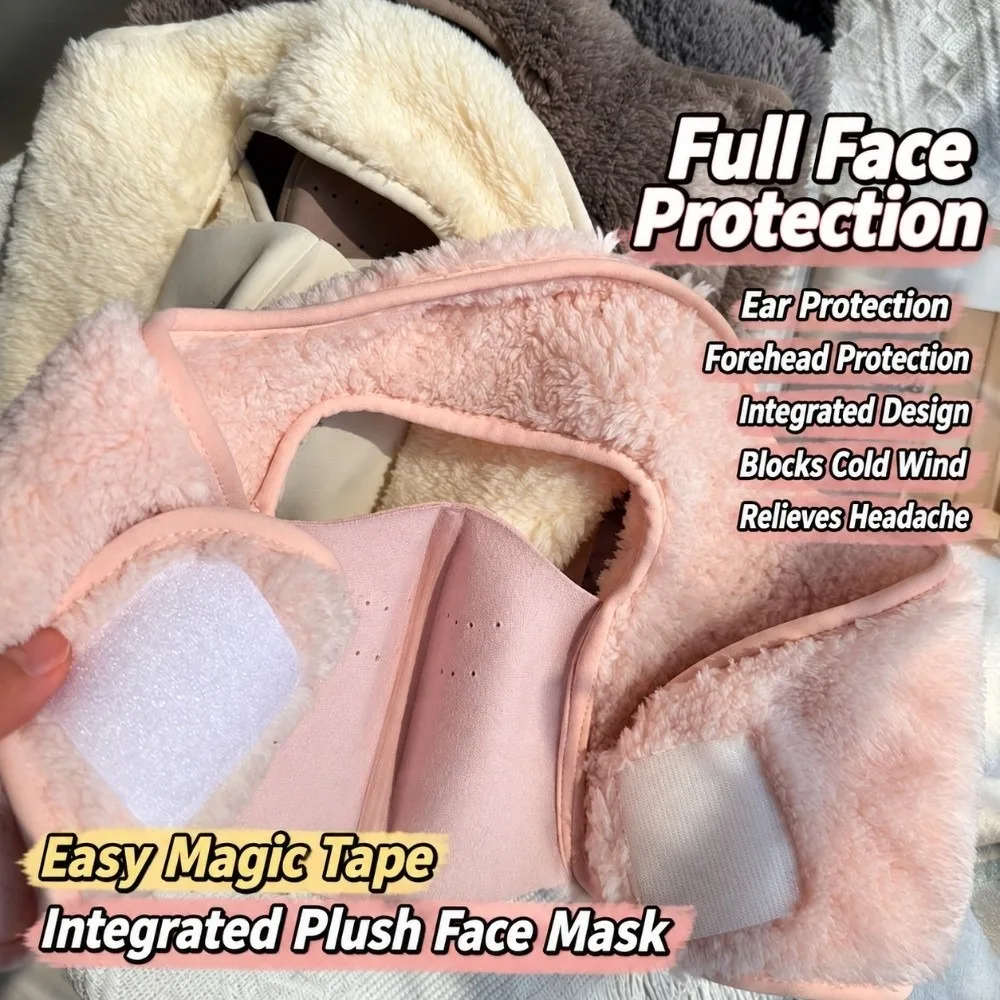 Fashion Winter Thermal Balaclava Warm Windproof Ski Mask Breathable Fleece Face Cover Motorcycle Riding