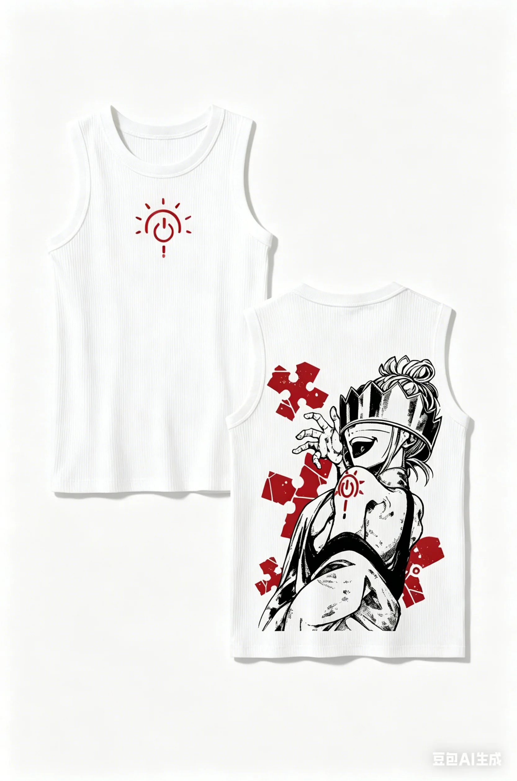 Fire Force New Model Ribbed Tank Streetwear Anime Lover personality Clothes Year round clothing Unisex high quality hot product