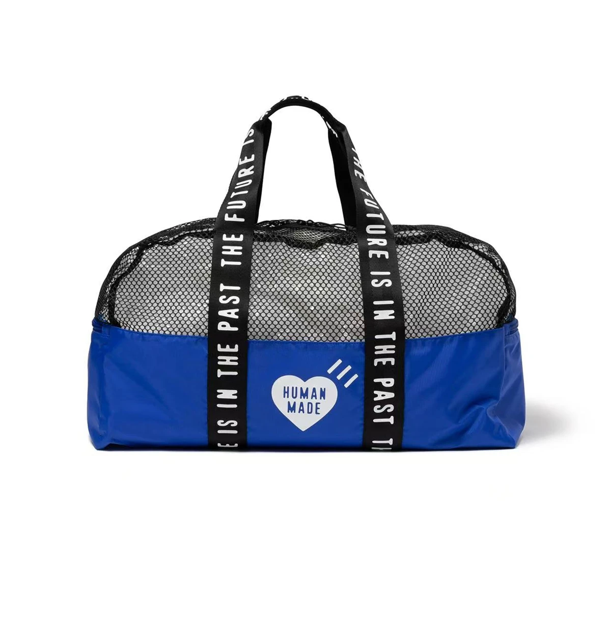 Human Made 25SS Mesh Boston Nylon Splicing Mesh Travel Boston Bag Handtasche