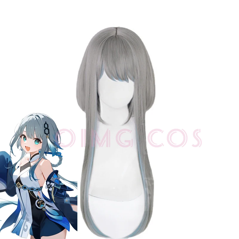 

Genshin Impact Haagentus Cosplay Wig Anime Halloween Costumes for Women Game