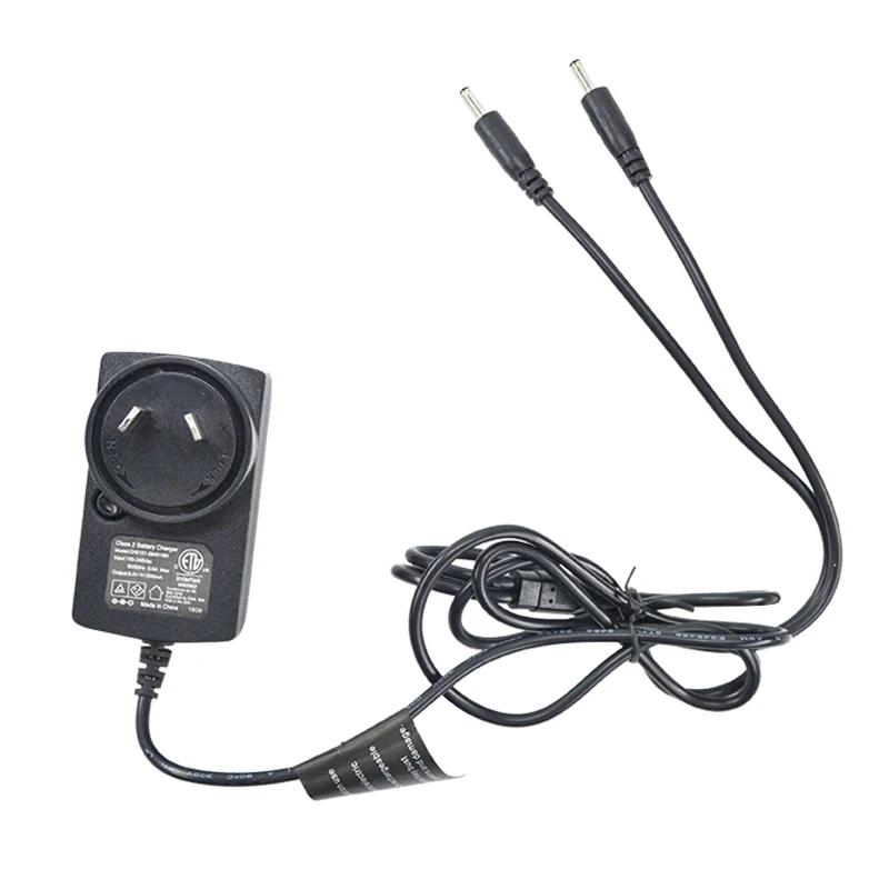 8.4 V USB Dual Charger For 2200MAH 3000MAH Eechargeable Batteries EU US Au Fast Safe Charging For Heating Gloves Sock Jacket
