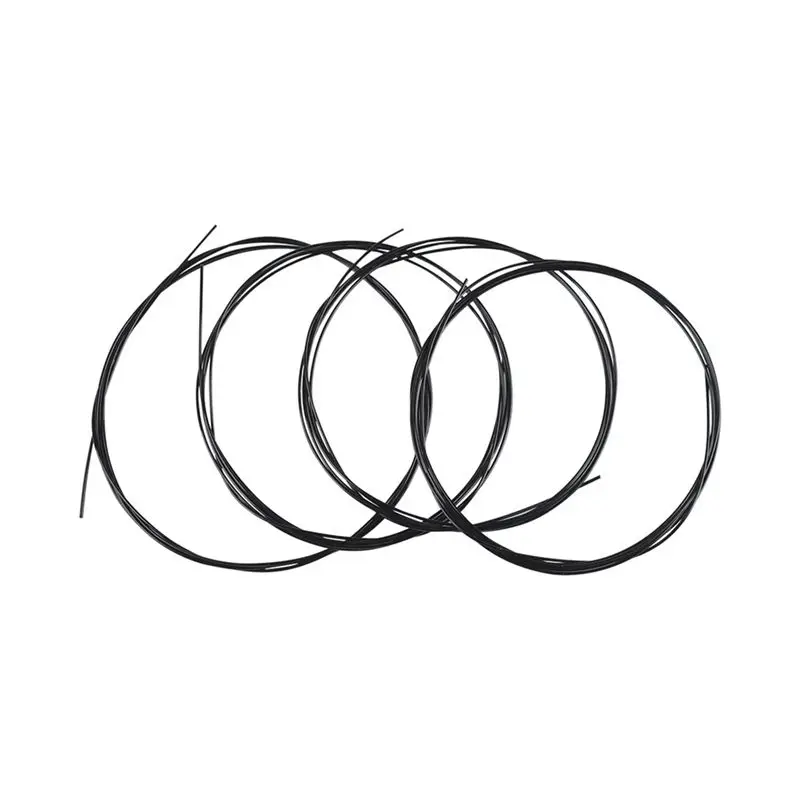 

NEW 100Pcs Classical Guitar 1 Strings Set Plating Super Light Classic Guitar Clear Nylon Strings,Black