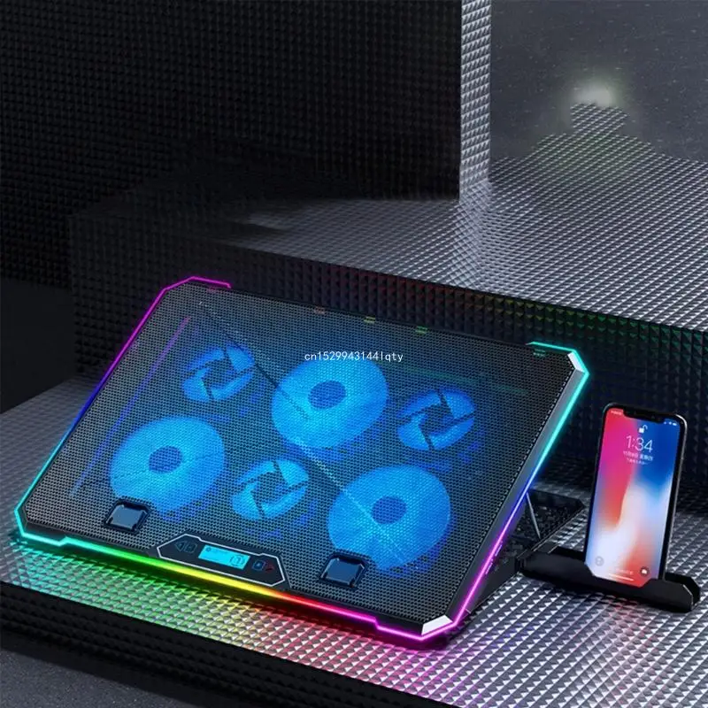 Laptop Cooler Cooling Pad Radiators Portable Notebook Cooler Stand for Gamers Dropship