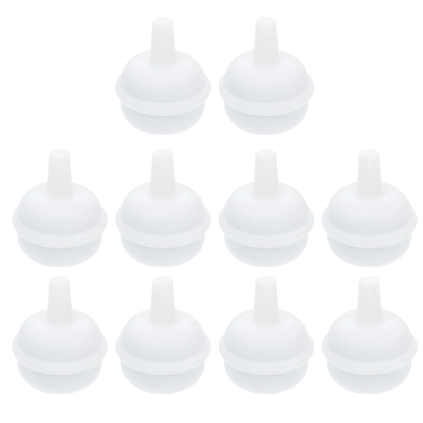 10 Pcs Feeding Bottle Gravity Hanging Ball Baby Straw Toddler Replace Replacement Balls for Silica