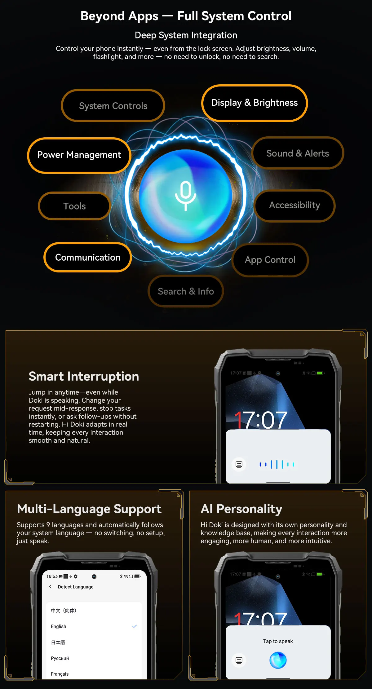 Global version Blackview ROCK 5 Rugged Smartphone Android 16 6.78'' 2.4K Display Camping Lantern 20000mAh 108MP NFC Mobile Phone