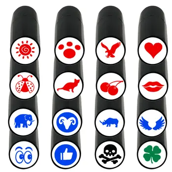 1 tampon encreur pour balle de golf, séchage rapide, impression durable, motifs variés, accessoires de golf en plastique 8 best sales Matériel de golf - №3