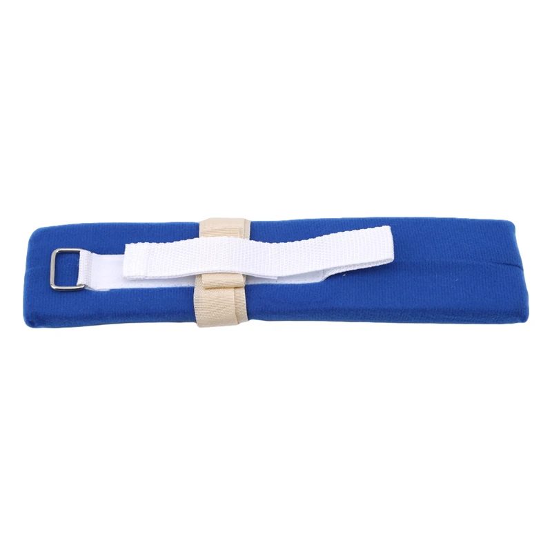 1PC Medical Limbs Restraint Strap Patients Hands And Feet Limb Fixed Strap Belt For Elderly Mental Patient Use Blue New