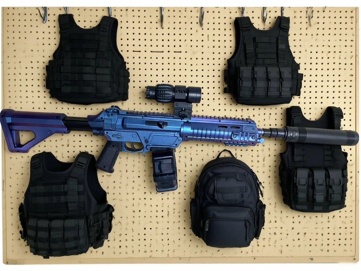 M416 7.4V Gel Blaster avec longue portée et entièrement automatique-pistolet Blaster à bille de Gel à puissance et Distance améliorées pour les jeux tactiques en plein air