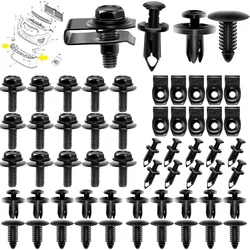 Car Body Bolts & U-nut Clips M6 Screws For VAUXHALL VIVARO RENAULT TRAFIC Engine Cover Undertray Splash Shield Guard Bumpe Trim