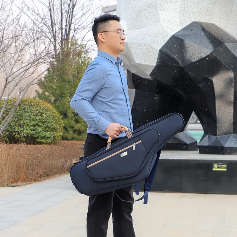 جينتشوان تينور الساكسفون حقيبة خاصة تينور الساكسفون حقيبة الساكسفون على ظهره حقيبة مرافقة