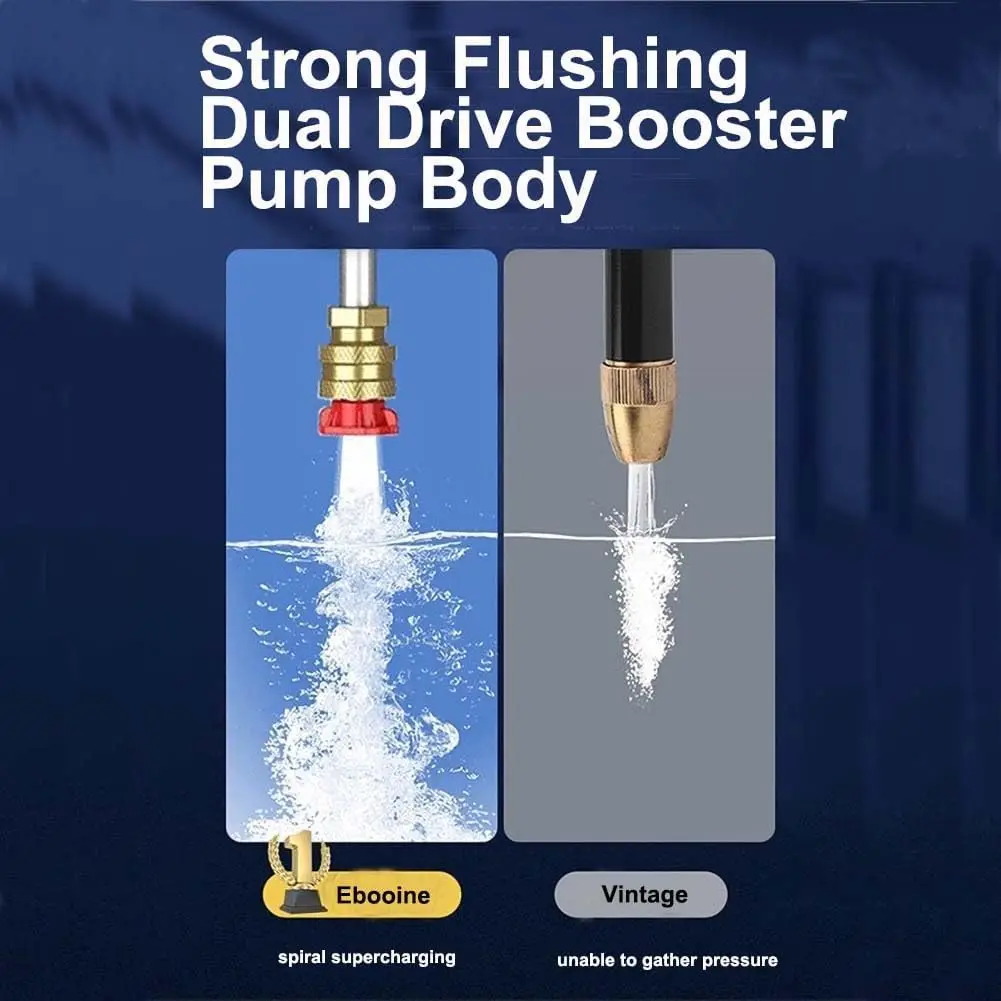 غسالة ضغط لاسلكية 30 بار 48 فولت، بطارية قابلة للشحن تعمل بفوهتين للسيارات والأسوار والانحياز