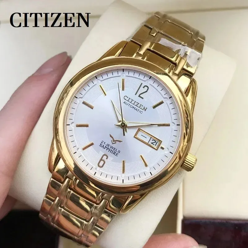 Original Citizen Women Watch Luxury Trend Fully Automatic Mechanical Waterproof Luminous Multifunctional Automatic Men Watch