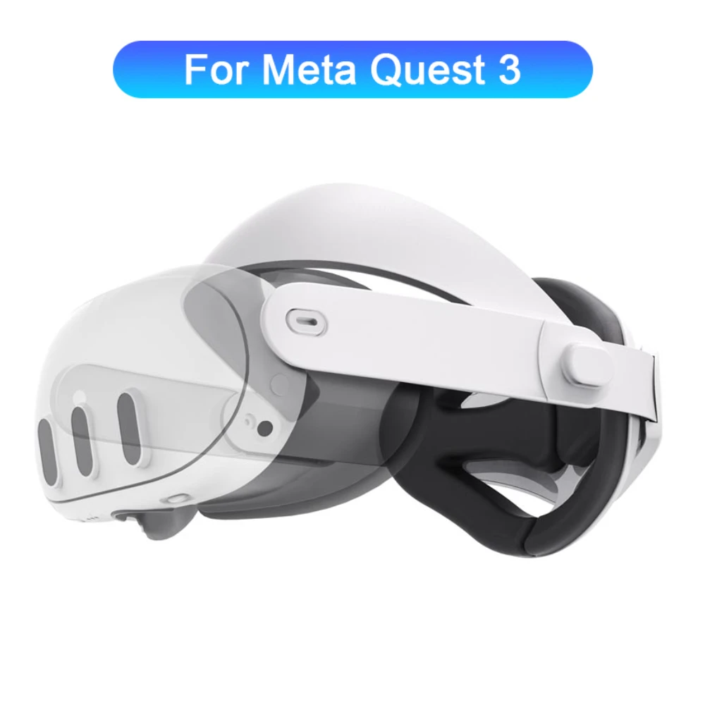 Upgrade Head Strap for Meta Quest 3 VR Headset Comfort Sponge Helmet Replacement Elite Strap for Meta Quest 3 Accessories