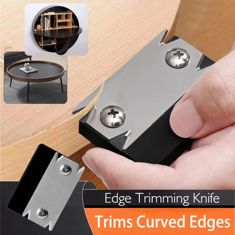Woodworking edge trimmer, scraper, portable deburring tool, edge trimmer, woodworking edge angle planer, manual tool