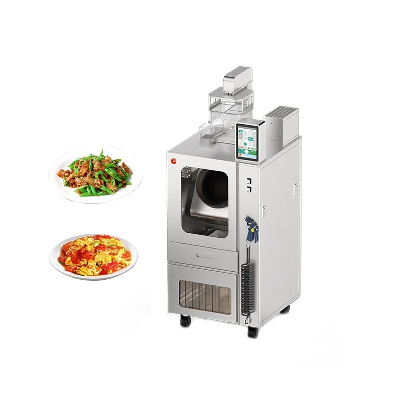 Automatic Stir Frying Cooking Robot Kitchen Ai Robot Cooking Full Automatic for Home Intelligent Cooking Robot