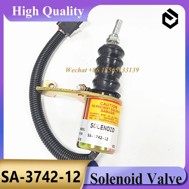 SA-3742-12 Solenoide de apagado 3932017 Solenoide de apagado SA-3742 para Deutz Bosch RSV Perkins