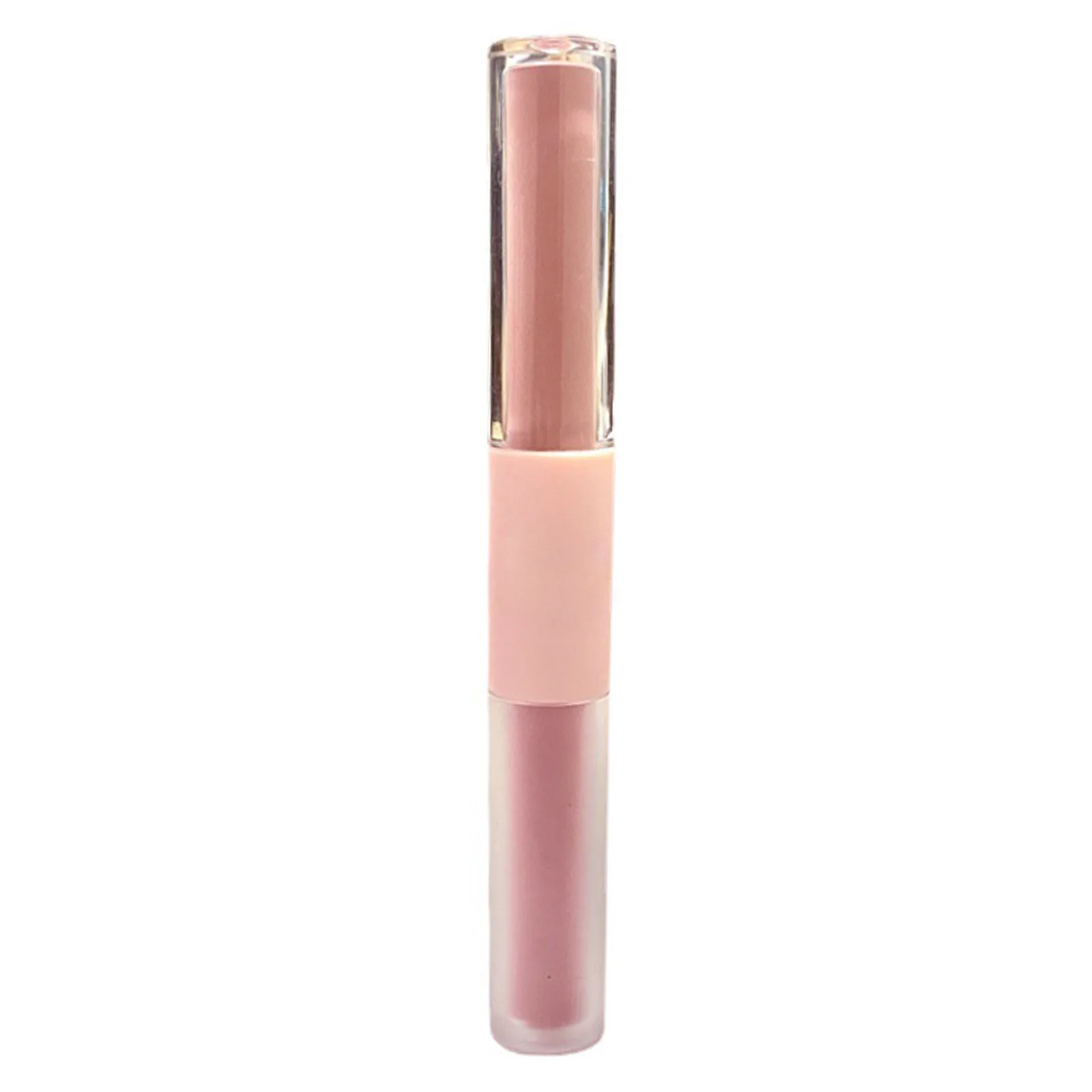 Lightweight Matte Liquid Lipstick Natural Pigmented Color Lip Gloss with Double Heads Natural Ingredients Lip Gloss