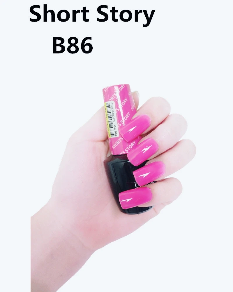 Opie Love Opies Art Vernis B86 SHORTS STORY Rosa Semi Permanente UV Primer Manicure 15ML Top Coat Primer Gel Smalti per unghie ibridi