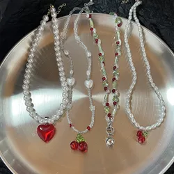 New Bohemia Irregular Freshwater Pearl Choker Clavicle Necklace For Women Girl Party Trendy Jewelry