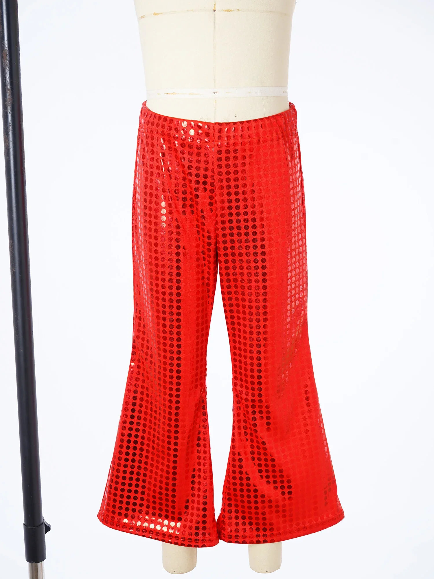 زي أداء مسرحي للأطفال ، حزام مطاطي ، بنطلون لامع ، ترتر لامع ، بنطلون ، ملابس رقص ، هيب هوب ، جاز ، رقص الشوارع ، 2-16 سنة