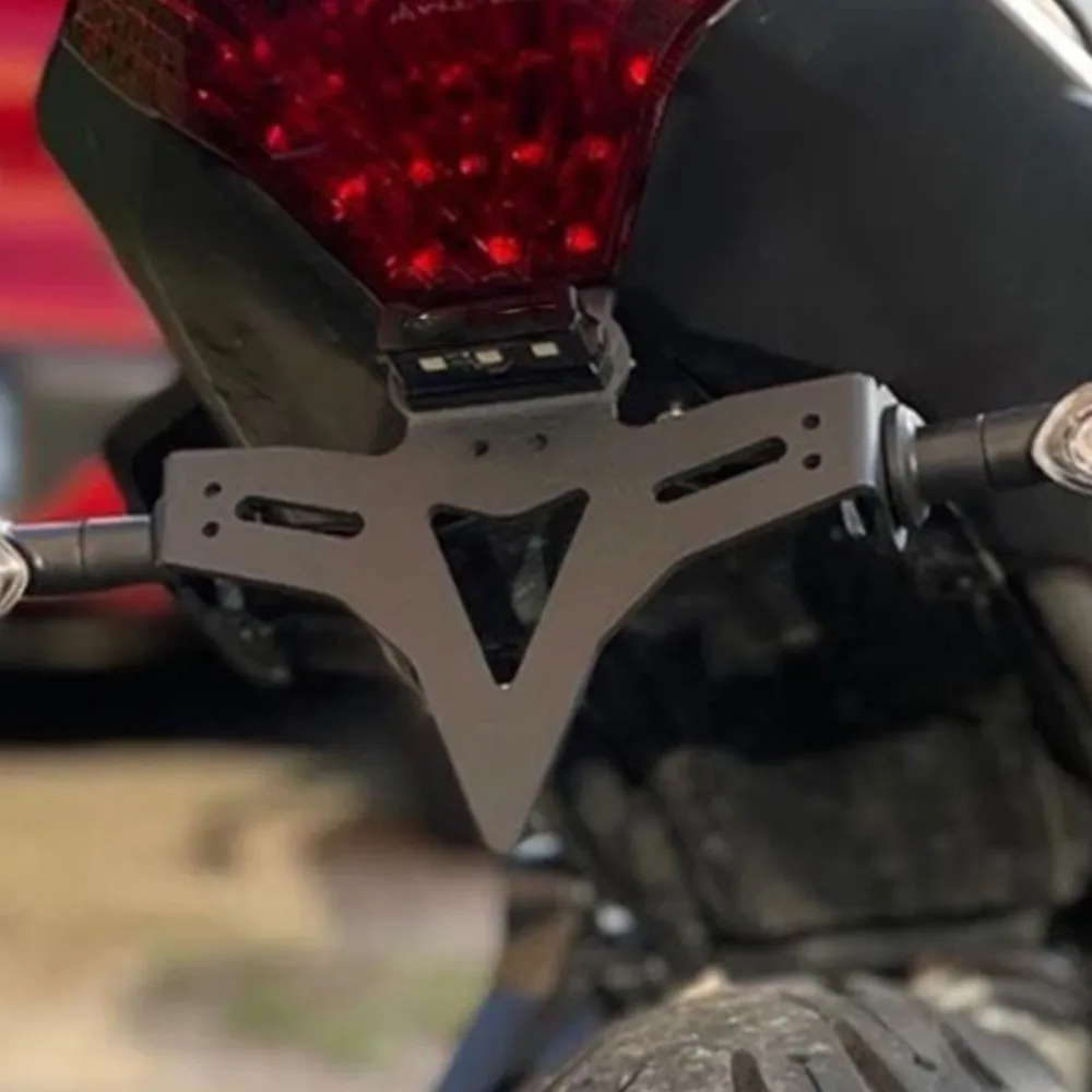 Motorcycles For Yamaha MT07 MT 07 2013 - 2024 2023 MT-07 YZF R7 FZ-07 License Plate Holder Tail Tidy Fender Eliminator Bracket