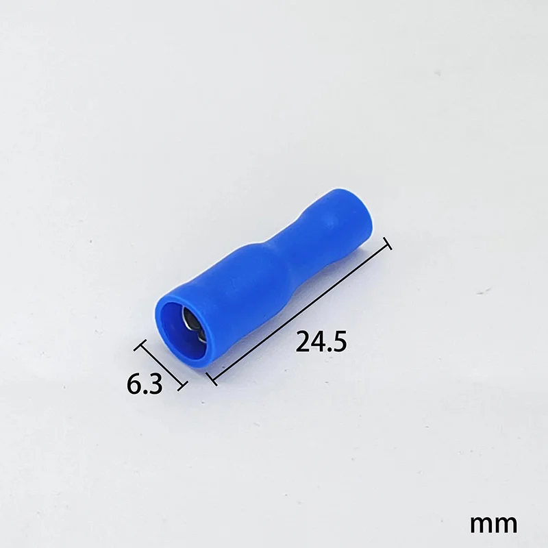 FRD2-156 Bullet Shaped Female Insulating Joint Wire Connector Electrical Crimp Terminal AWG12-14 FRD2-156