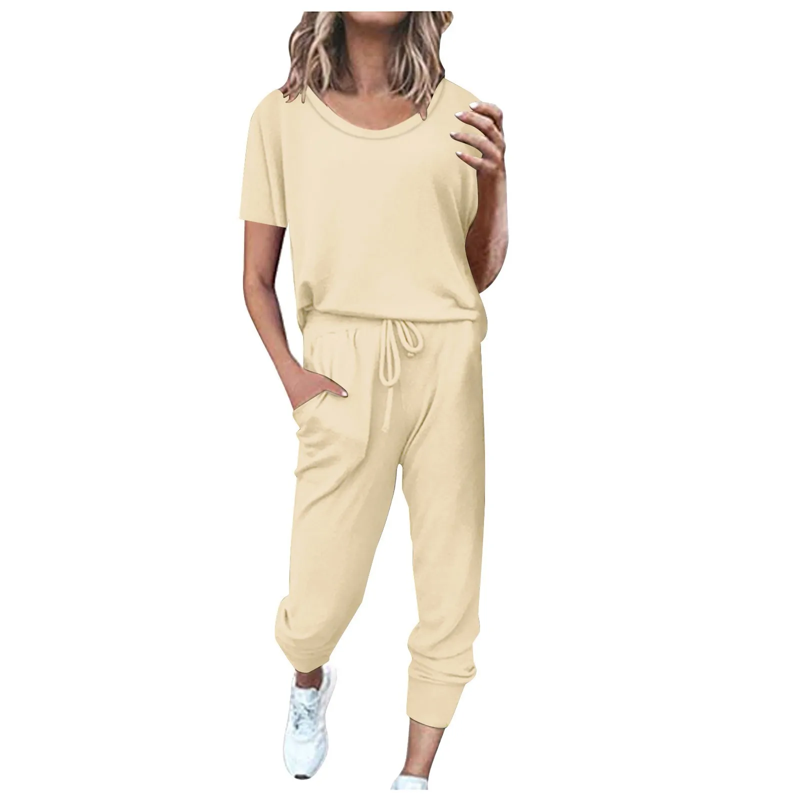 2024 Autumn Pajama Set Women solid color Sleepwear Lounge Wear Set Female Loungewear Nightwear Ladies Homewear Women Sleep Wear