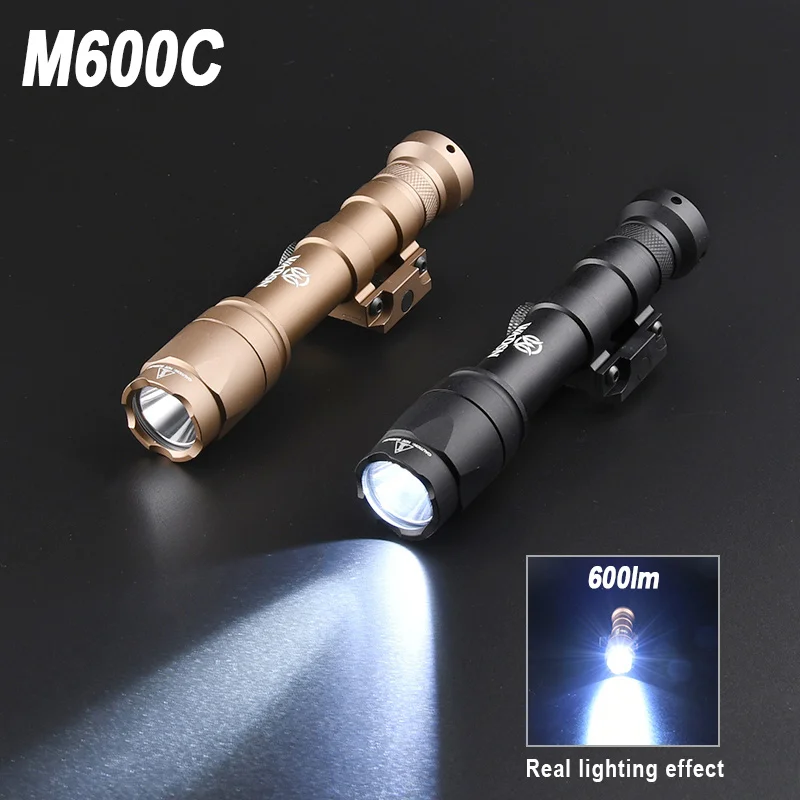 WADSN M600C Linterna táctica LED para rifle AR15 – 600 lumens - imagen 5