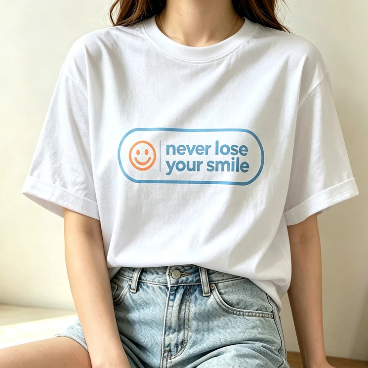Retro Label Smiley Face T Shir - Women'S Fashion Labels 评论和价格