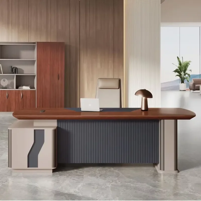 Professional solid wood desk desktop storage box, modern design, strong stability, suitable for many people to use stationery