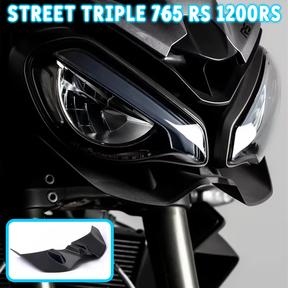 

For Triumph Street Triple 765 RS 1200 RS GP WING Motorcycle Winglets Aerodynamic Wind Side Wings Spoiler Fairing