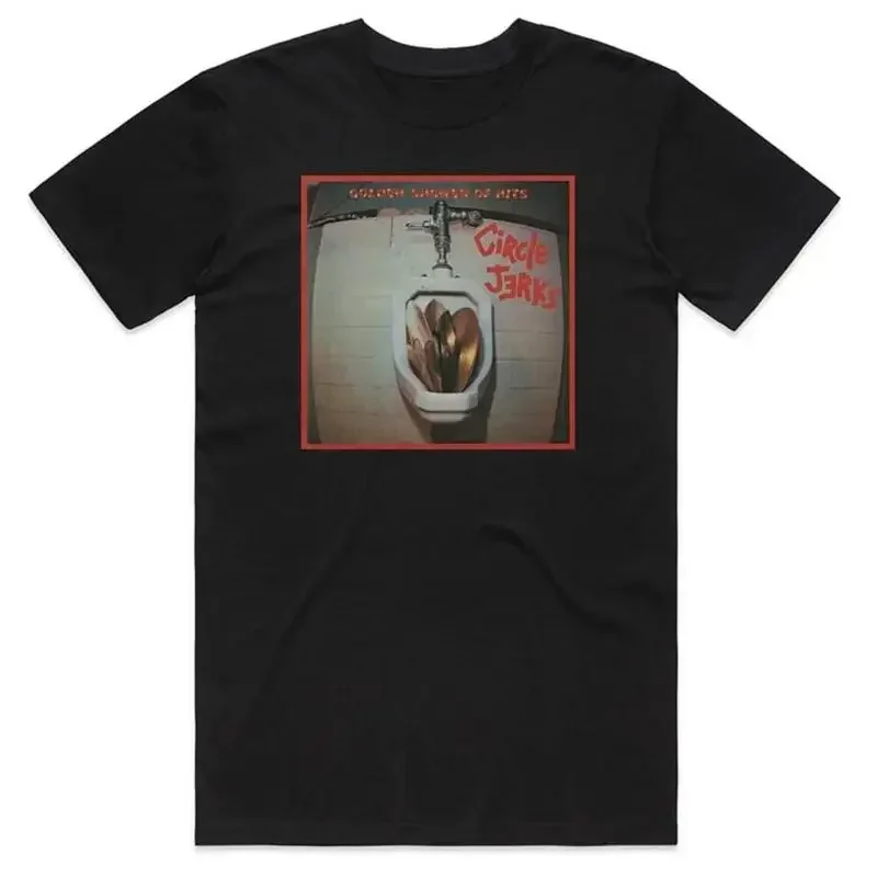 Circle Jerks Golden Shower Of Hits Album Cover T Shirt Size S 5Xl