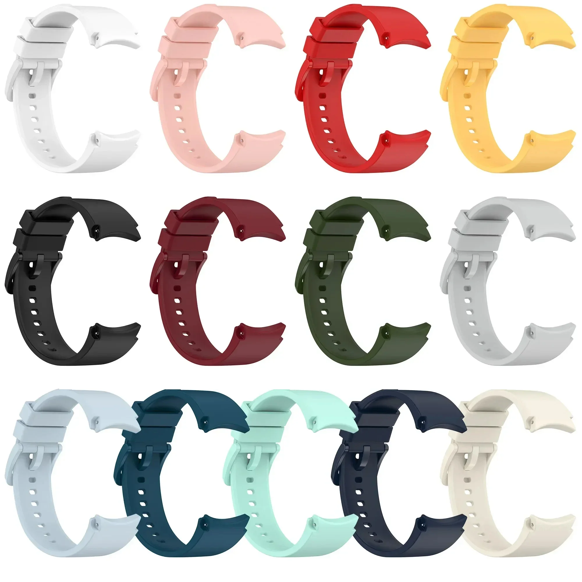 الأصلي سيليكون حزام لساعة سامسونج جالاكسي 4 5 6 7 40 مللي متر 44 مللي متر لا فجوة الرياضة الفرقة غالاكسي 5Pro 4 6 الكلاسيكية 47 مللي متر 43 مللي متر 46 مللي متر 42 مللي متر