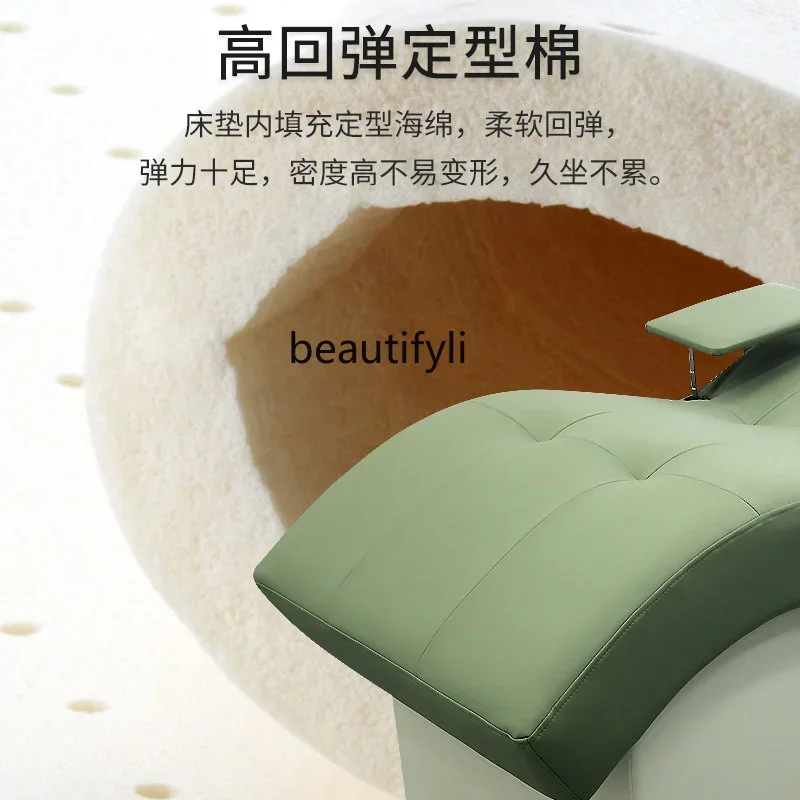 Beauty Salon Special Eyelash Tattoo Couch Ear Cleaning Bed Solid Wood Latex Facial Bed Nail Tattoo lash facial bed