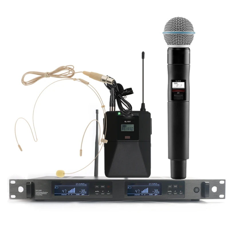 Vocal Stage Studio  Dual Channel Handheld Microphone