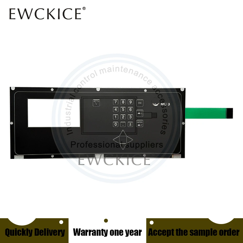 

НОВАЯ клавиатура с мембранным переключателем MC3 HMI PLC, аксессуары для обслуживания промышленного управления