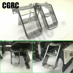 1 Set Simulation Metal Silver Side Ladder for 1/14 Tamiya RC Truck Trailer Tipper 56360 Volvo F16 DIY Upgrade Parts