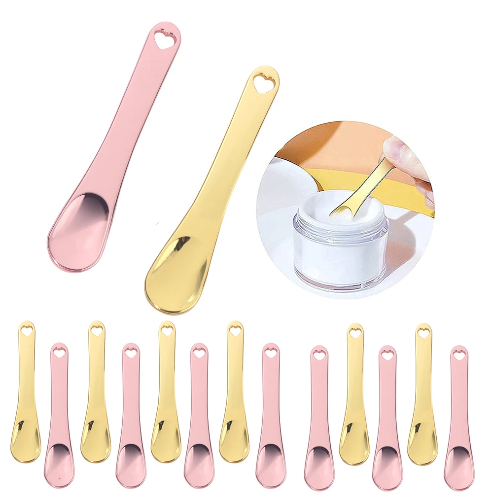 2pcs Face Spatula Massager Eye Cream Spoon Stick Skincare Beauty Tool Makeup Applicator Beauty Instrument Mini Scoop Cosmetic