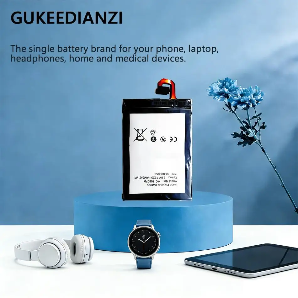 

Аккумулятор для планшета Amazon Kindle Voyage NM460GZ 58-000056 MC-305070 S13-R2 S13-R2-A, 1320 мАч, с быстрой зарядкой