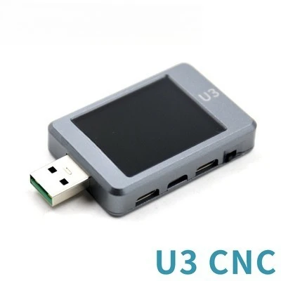 U3 Alloy Version Tester USB Current and Voltmeter QC5PD Detection PPS Fast Charging Protocol Ripple Spectrum