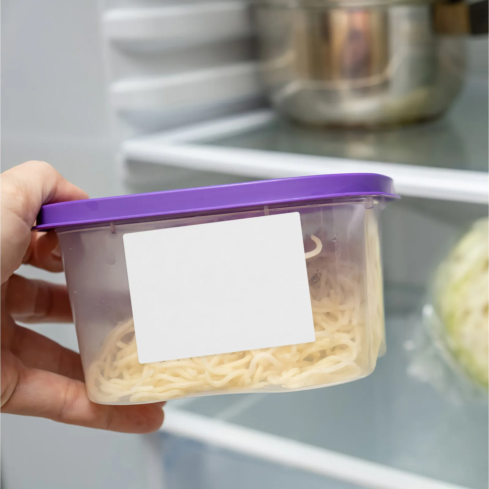

120Pcs Large White Writable Adhesive Labels Paper Stickers for Address Mailing Storage Box Organization Large Sticky Labels