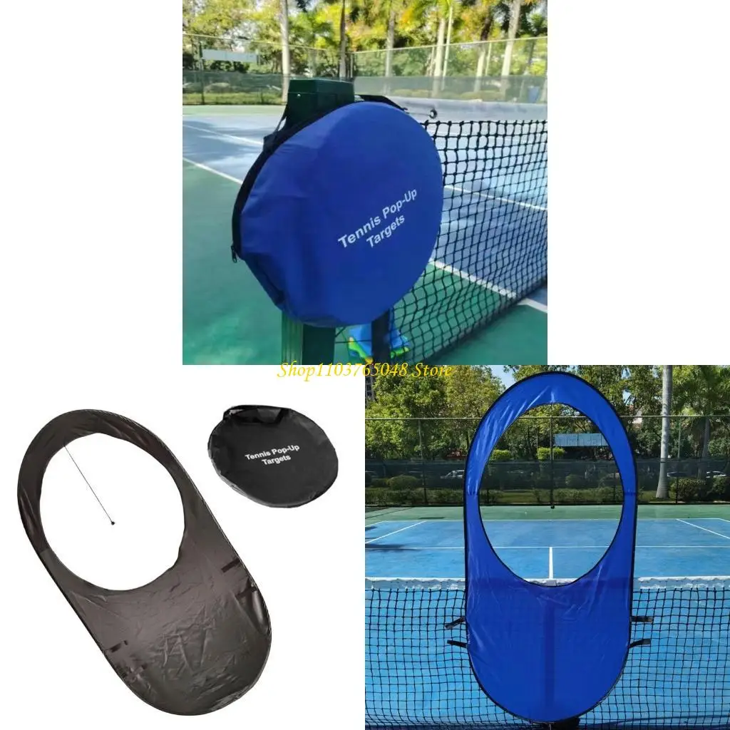 

R53E Складные теннисные цели теннис подают инструмент обучающих инструментов портативные теннисные цели кольца