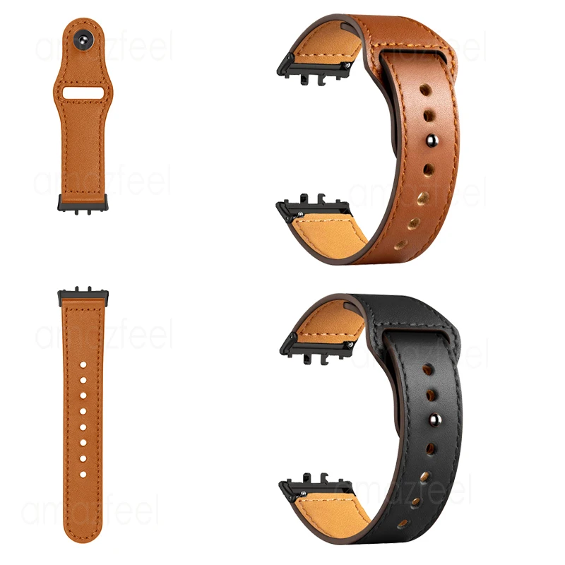 Leather Belt for Samsung Galaxy Fit 3 Smart Watch Accessories Strap for samsung galaxy fit 3 Wristband for Galaxy Fit 3 Bracelet