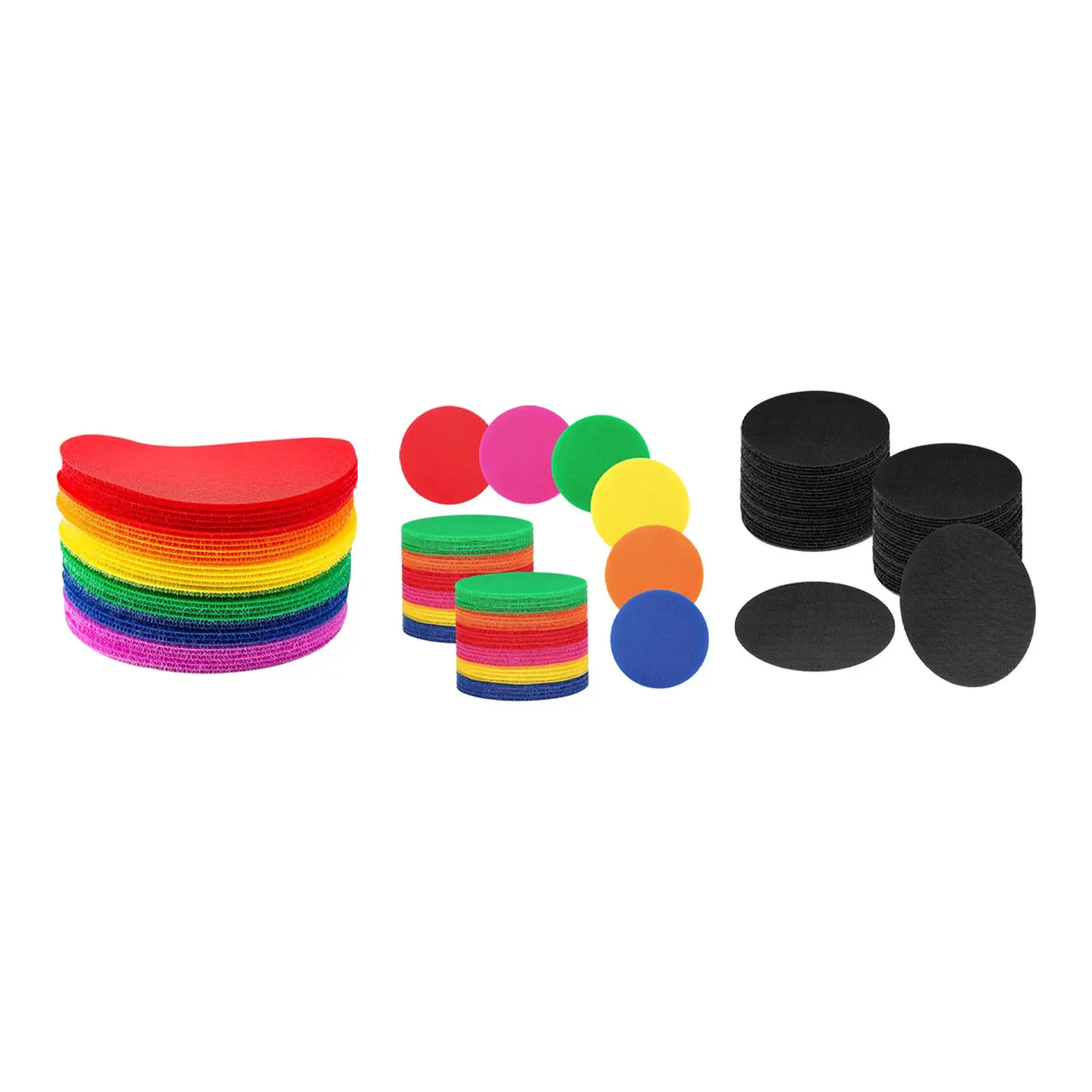 Markers Carpet Sticker 10cm Bright Colors Personal Floor Dots Floor Marker for Yoga Exercise Gaming Organization