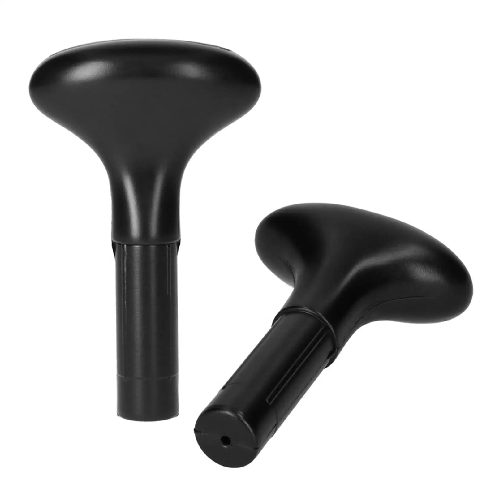 Uchwyt wiosła typu T, czarny, ABS, prosty, zamiennik uchwytu do wiosła kajakowego, kanoe, deski surfingowej, akcesoria do wioseł