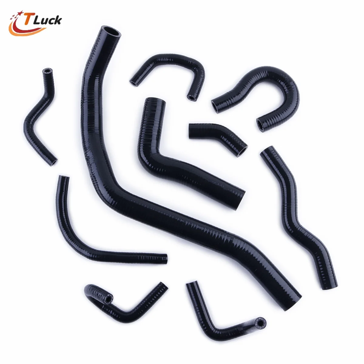 

10PCS For 1988-1991 Honda CRX Civic EE EF / CR-X Base / DX HF / Si Car Silicone Radiator Water Coolant Tubes Hose Kit