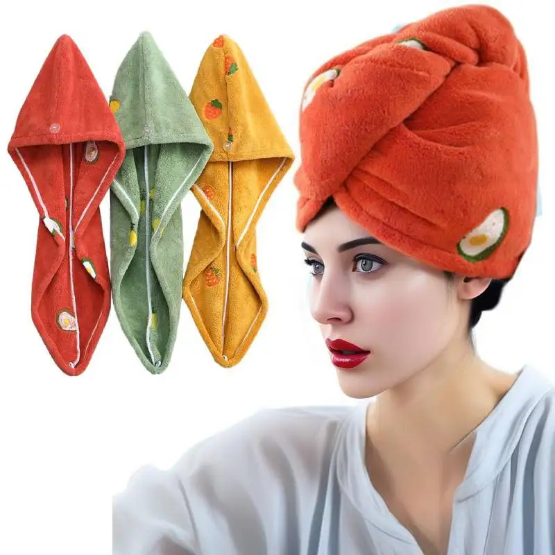

Long Hair Hair Dry Wrap Quick-Drying Hair Towel Women Soft Microfiber Shower Spa Head Wrap Dry Hair Cap Lady Turban Head